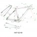 [Gravel] Carbon Gravel Bike Frameset